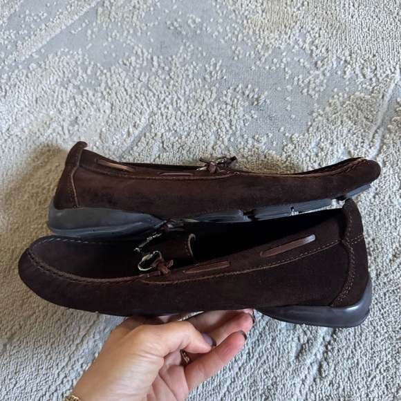GUIDO driving loafer chocolate brown suede leather 2409 42 / 10 main image 6